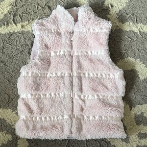 Light Pink Faux Fur Vest